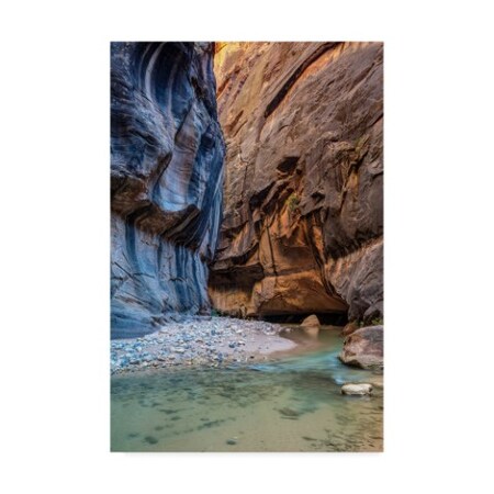 Trademark Fine Art Pierre Leclerc 'River Canyon' Canvas Art, 22x32 PL00457-C2232GG